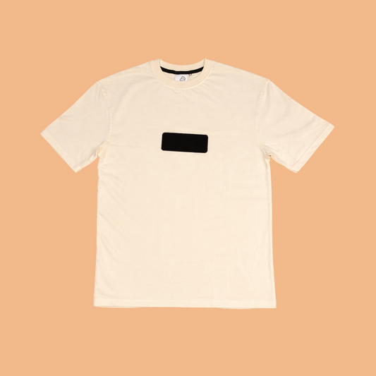 Skin colour Velcro T-shirt with patches