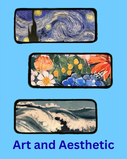 Black Velcro T-shirt with patches