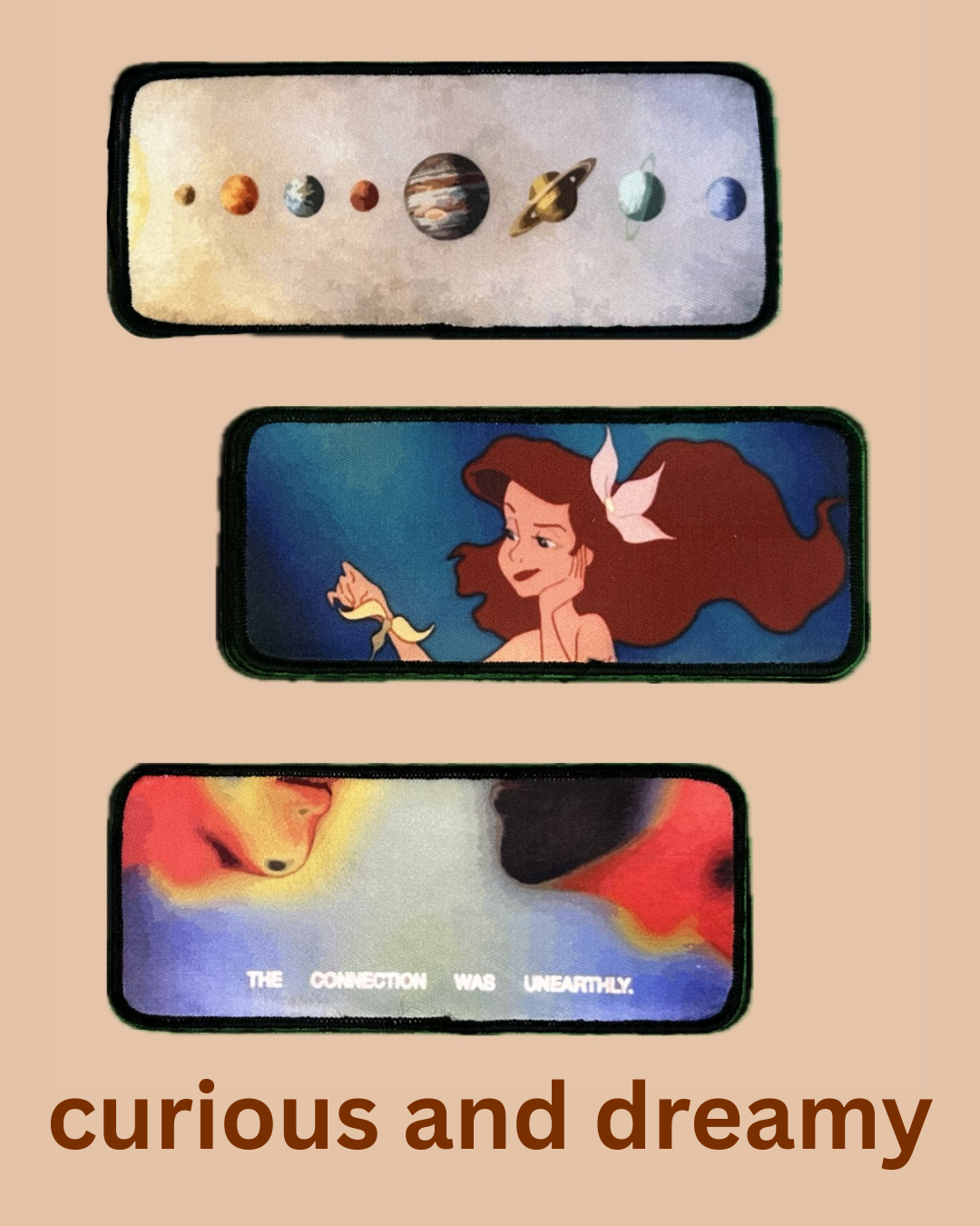 Black Velcro T-shirt with patches