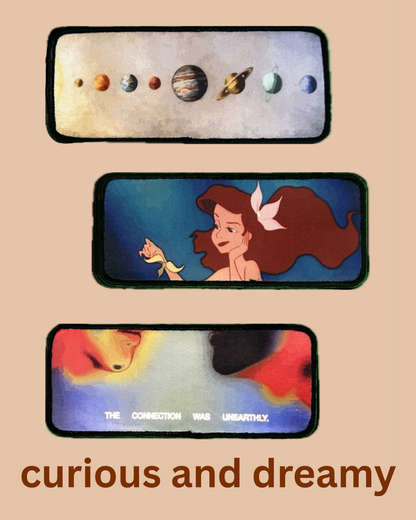 Black Velcro T-shirt with patches