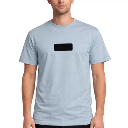 Black Velcro T-shirt with patches